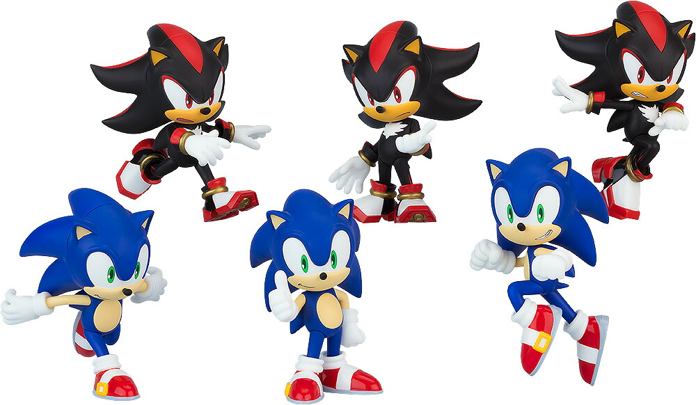 ねんどろいどさぷらいず ソニック・ザ・ヘッジホッグ ソニック × シャドウ ジェネレーションズ 6個入りBOX