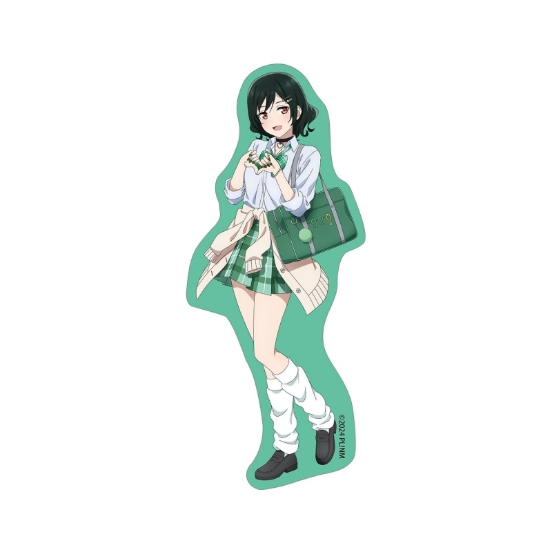 ラブライブ！虹ヶ咲学園スクールアイドル同好会 描き下ろし 三船栞子 ギャル制服ver. ダイカットステッカー
