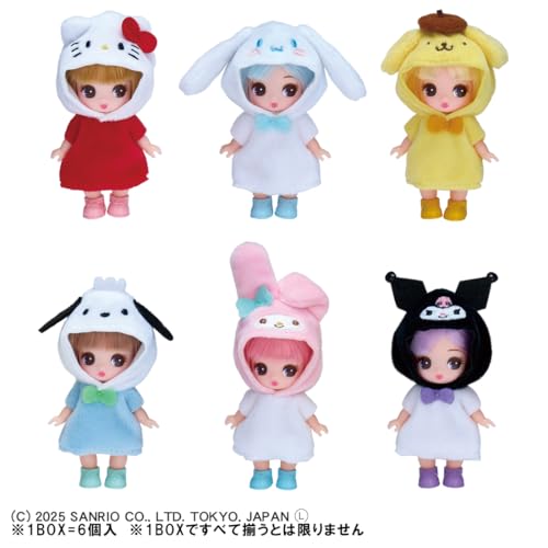 タカラトミー(TAKARA TOMY) リカちゃん ドール ぷちリカちゃん サンリオキャラクターズコレクション DP-BOX 着せ替え おままごと おもちゃ 3歳以上