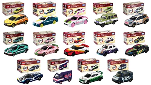 トミカ 福袋 福箱 炭治郎 禰豆子 善逸 伊之助 カナヲ 義勇 しのぶ 煉獄 無一郎 ぎょうめい 実弥 蜜璃 小芭内 天元 全14種セット