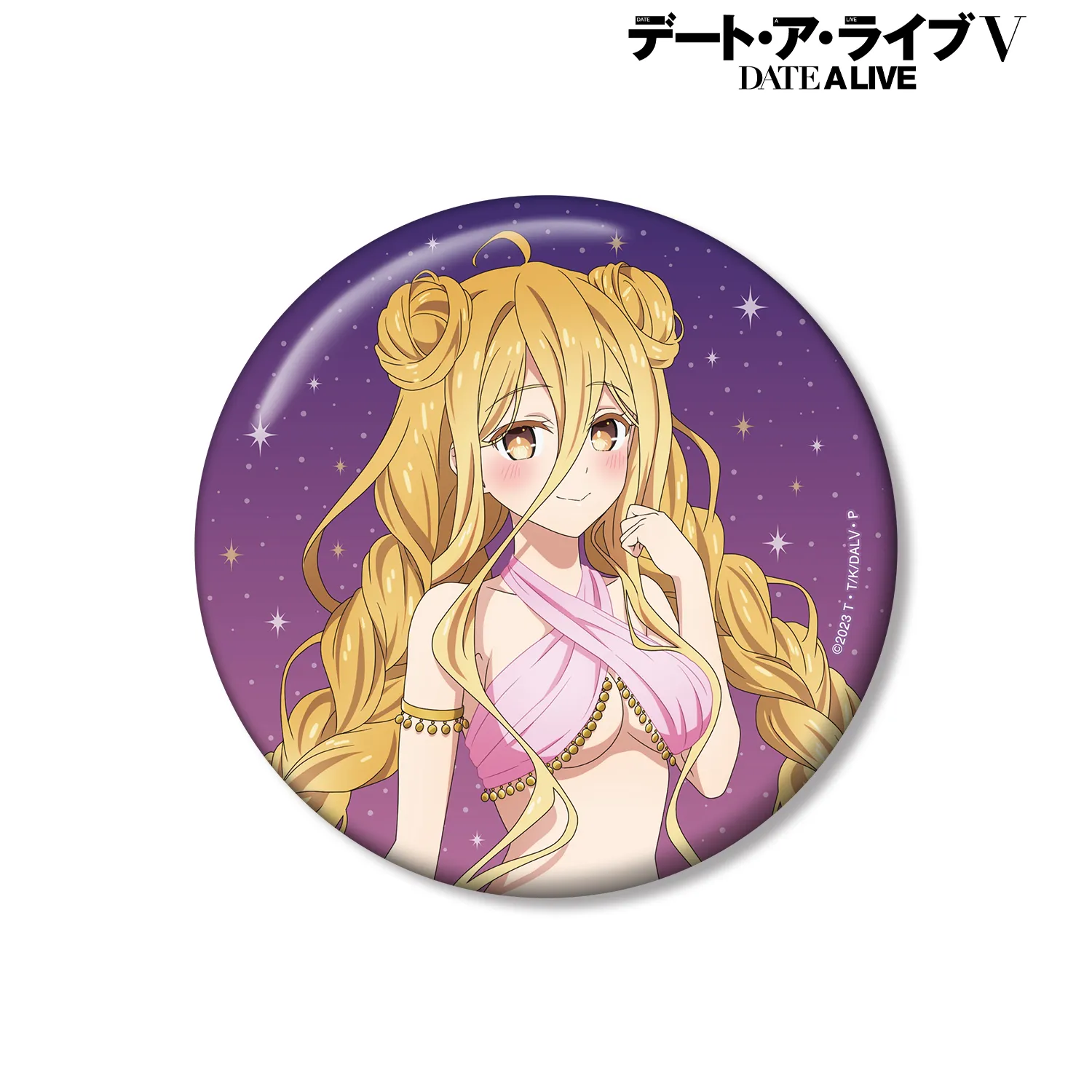 【予約2025年12月】アニメ「デート・ア・ライブV」 描き下ろし 星宮六喰 踊り子ver. 100mm缶バッジ アルマビアンカ