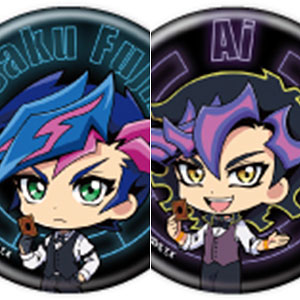 缶バッジ「遊☆戯☆王VRAINS」12/ディーラー風ver. ミニキャライラスト 6個入りBOX