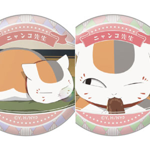 夏目友人帳 ニャンコ先生 顔コレ缶バッジ 8個入りBOX