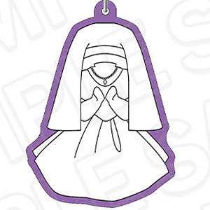 怪盗セイント・テール 衣装型キーホルダー シスター