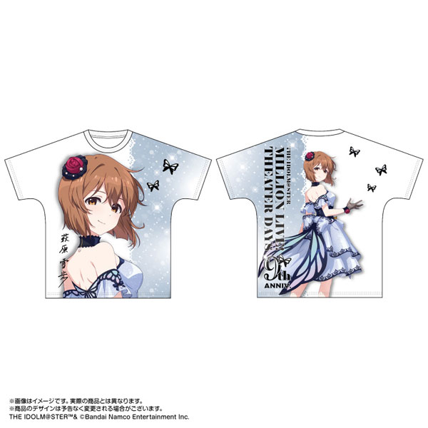 【限定販売】アイドルマスター ミリオンライブ！ 両面フルカラーTシャツ 萩原雪歩 モルフォ・パレシア ver.[あみあみ]《１１月予約》