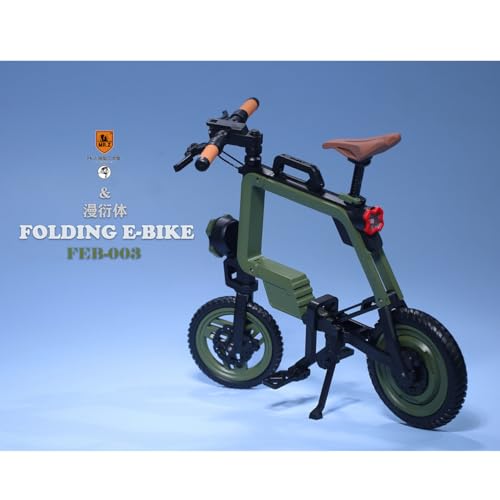 HiPlay Mr.Z x MYTOYS 1/6 折りたたみ自転車 FEB-003 ミリタリーグリーン フィギュア用 アクセサリー 付属品