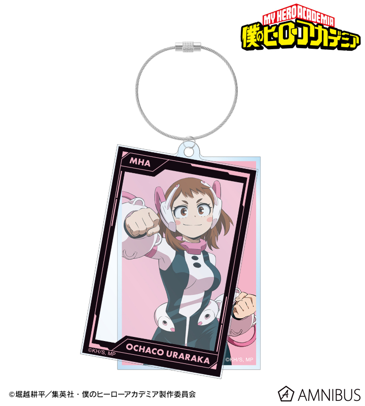 麗日お茶子 2連ワイヤーBIGアクリルキーホルダー