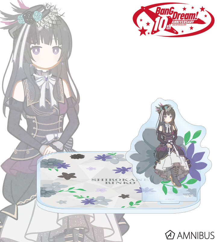 白金 燐子 Botania アクリルスタンド付きコースター