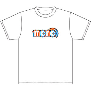 TVアニメ「mono」ロゴTシャツ ホワイト Mサイズ