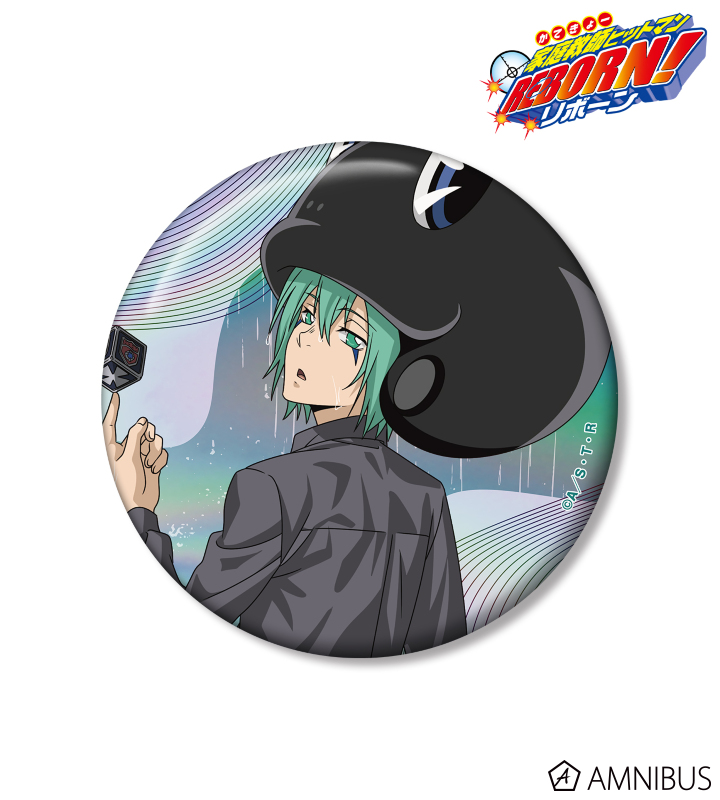 描き下ろし フラン 戦う背中×雨ver. 75mmオーロラ缶バッジ