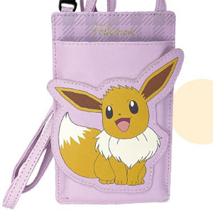 ポケットモンスター ダイカットウォレットショルダー PURPLE(イーブイ)