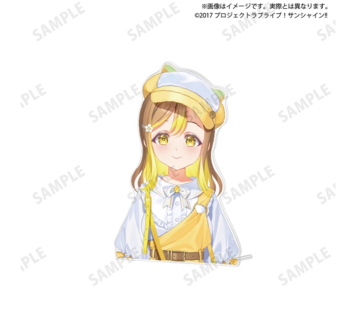 ラブライブ！サンシャイン!! 浦の星女学院購買部 バストアップアクリルスタンド 国木田花丸