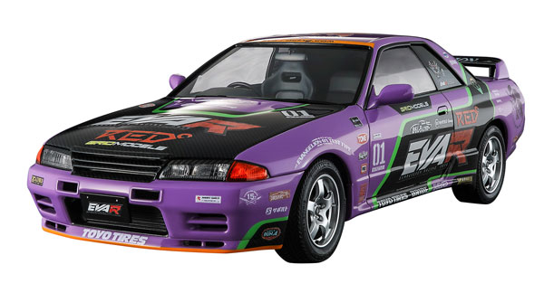 1/24 エヴァRT初号機スカイライン R32 GT-R プラモデル
