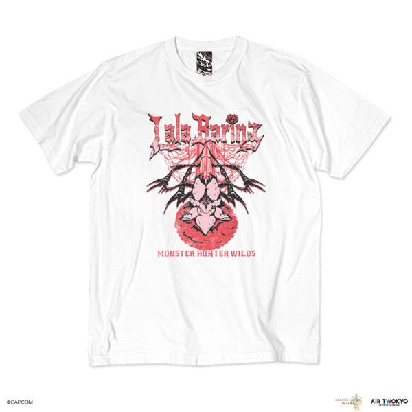 『モンスターハンターワイルズ』第2弾 シーンイラストTシャツ 1(ラバラ・バリナ)ホワイトL