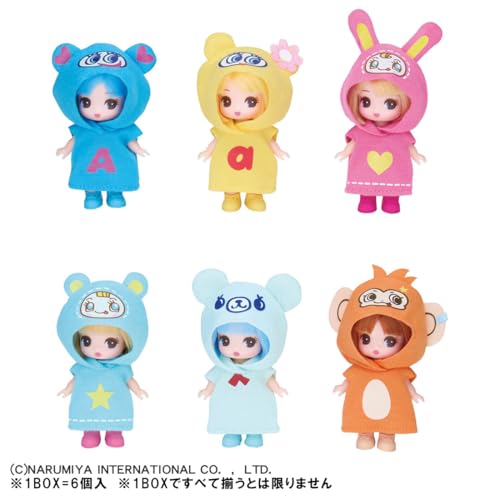 タカラトミー(TAKARA TOMY) リカちゃん ドール ぷちリカちゃん ナルミヤキャラクターズコレクション DP-BOX 着せ替え おままごと おもちゃ 3歳以上