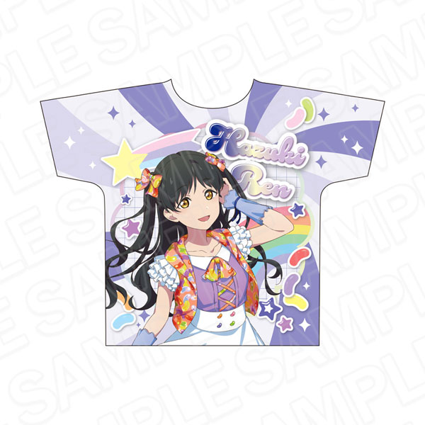 ラブライブ！スーパースター！！ フルグラフィックTシャツ 葉月恋 Cafe party ver.