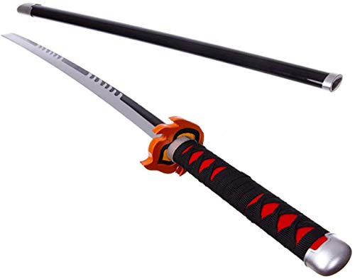 KEENNESS 子供用 ABS 長さ:77CM 子供 鬼滅の刃 日輪刀 鬼殺隊 完成度高い 模造刀 模擬刀 剣 武器(炭治郎神楽刀 子供用)