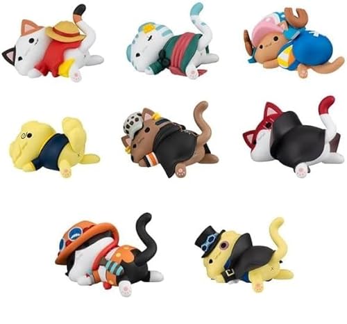 MEGA CAT PROJECT ワンピース ニャンピースニャーン！ペタリ！ 8個入りBOX