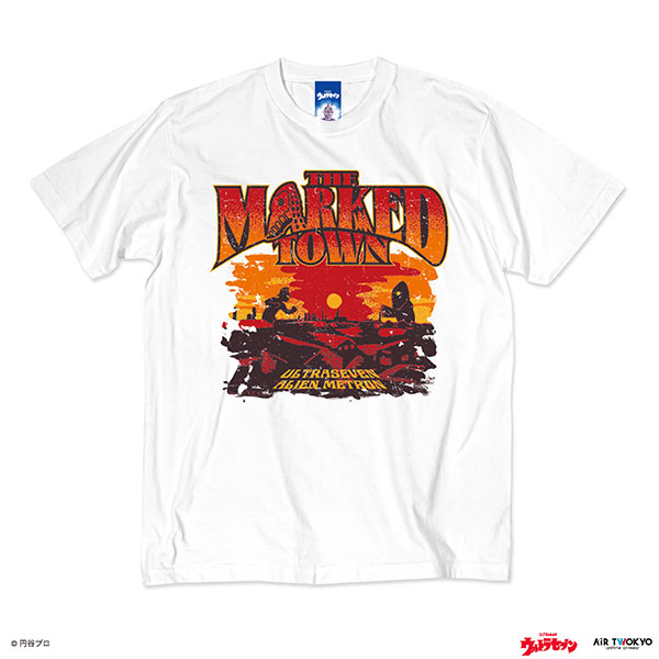 「ウルトラマンシリーズ」 第2弾 アメコミイラストTシャツ 4(ウルトラセブン＆メトロン星人)ホワイトM