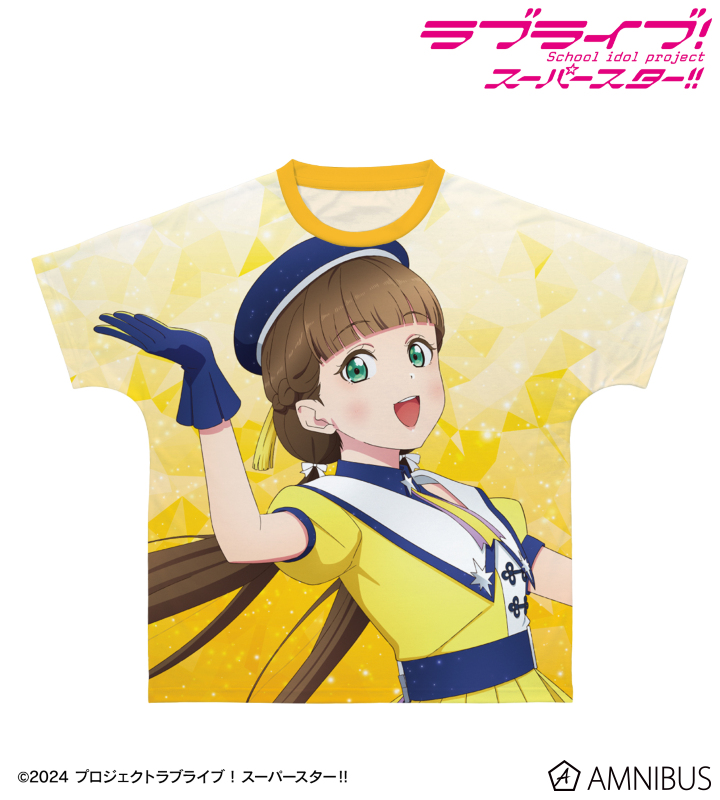 描き下ろし 桜小路きな子 スーパースター!!ver. フルグラフィックTシャツ
