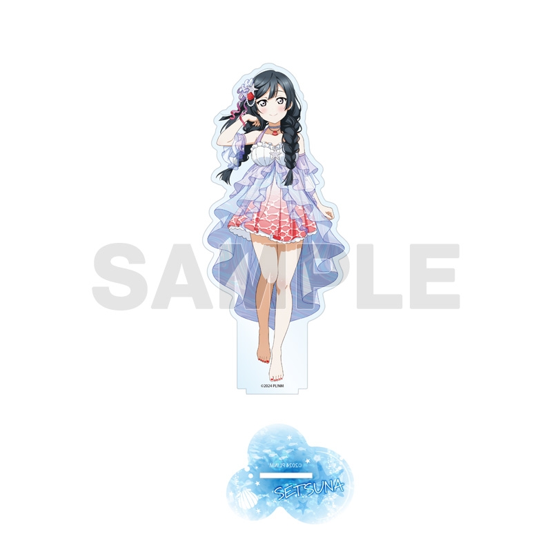 ラブライブ！虹ヶ咲学園スクールアイドル同好会 同好会 アクリルスタンド(水面風) 優木 せつ菜 Jellyfish Dress ver.【ゲーマーズ専売】
