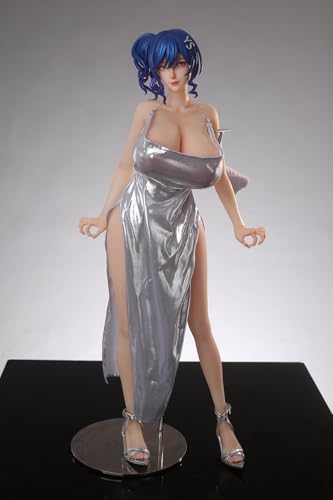 才ナ木ール アズールレーン セントルイス ドレスVer. 65cm シリコンボディ アクションフィギュア 金属スケルトン シームレスドール 塗装済み完成品 フィギュア