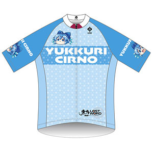 東方LostWord サイクルジャージ ゆっくりチルノ L