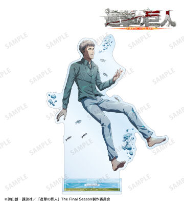 描き下ろしイラスト ジャン 水中浮遊ver. BIGアクリルスタンド