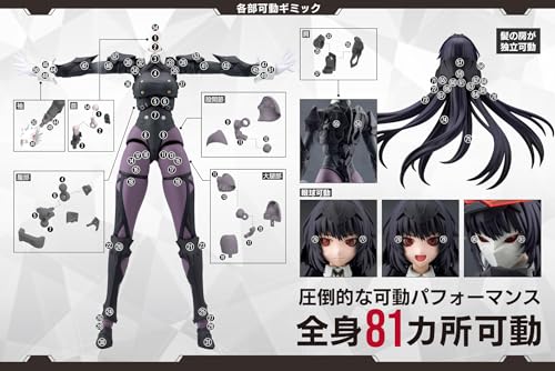 壽屋(KOTOBUKIYA) 無限邂逅メガロマリア 篝火 真里亞【戦闘装束】 全高約160mm ノンスケール プラモデル