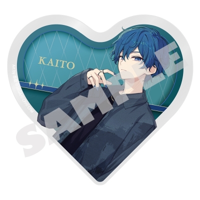 【グッズ-置きもの】プロジェクトセカイ カラフルステージ！ feat. 初音ミク イラストレーターコラボ ハート型アクリルブロック 誰もいないセカイのKAITO