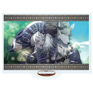 アクリルスタンド「夢職人と忘れじの黒い妖精」76/リュコス＆ジュスト(公式イラスト)