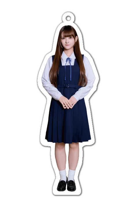 「きゅるりんってしてみて 5th Anniversary Photobook カワイイ・リアリズム」アクリルキーホルダー(チバゆな・制服衣装)
