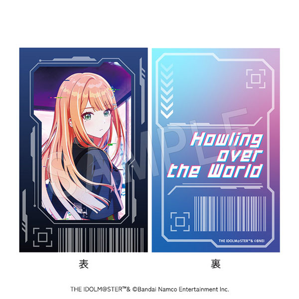 学園アイドルマスター Howling over the World カードキー風プラブロマイド 紫雲清夏
