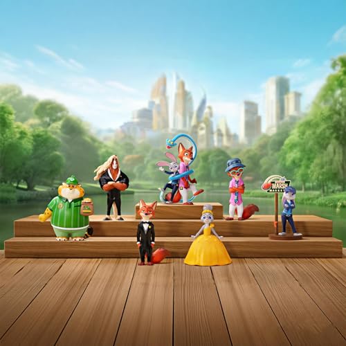 TOP TOY ディズニー(Disney) ズートピア「新たなる旅立ち」シリーズ【1ピース】ガチャガチャ ブラインド ボックス フィギュア プラモデル プレミアム おもちゃ ズートピア 誕生日プレゼント Zootopia ニック&ジュディ キャラクター コレクター向け