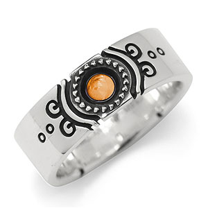 魔法少女まどか☆マギカ 巴マミ ソウルジェムシルバーリング リニューアルVer./7号