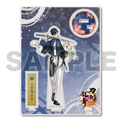 【グッズ-スタンドポップ】刀剣乱舞ONLINE アクリルフィギュア（戦闘）124：二筋樋貞宗【再販】