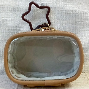 もっと小さいお人形のポーチ