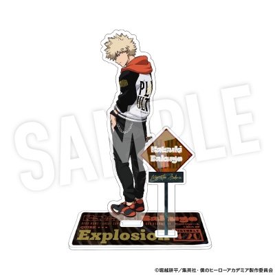 【グッズ-スタンドポップ】僕のヒーローアカデミア アクリルスタンド 着こなせ!"SUKAJAN" (爆豪 勝己)【アニメイト先行販売】