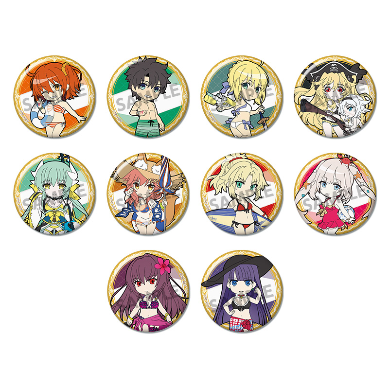 Fate/Grand Order_ぴくりる！ トレーディング缶バッジ vol.7 【コンプリートBOX／10個入り】