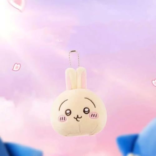 [LumaCove] ちいかわ ぬいぐるみ キーホルダー 3個セット ハチワレ・うさぎ デザイン ペンダント仕様 柔らか素材 軽量 バッグ掛け 紛失防止 飾り用 コスプレ小物 ハロウィン・クリスマス・誕生日ギフト向け