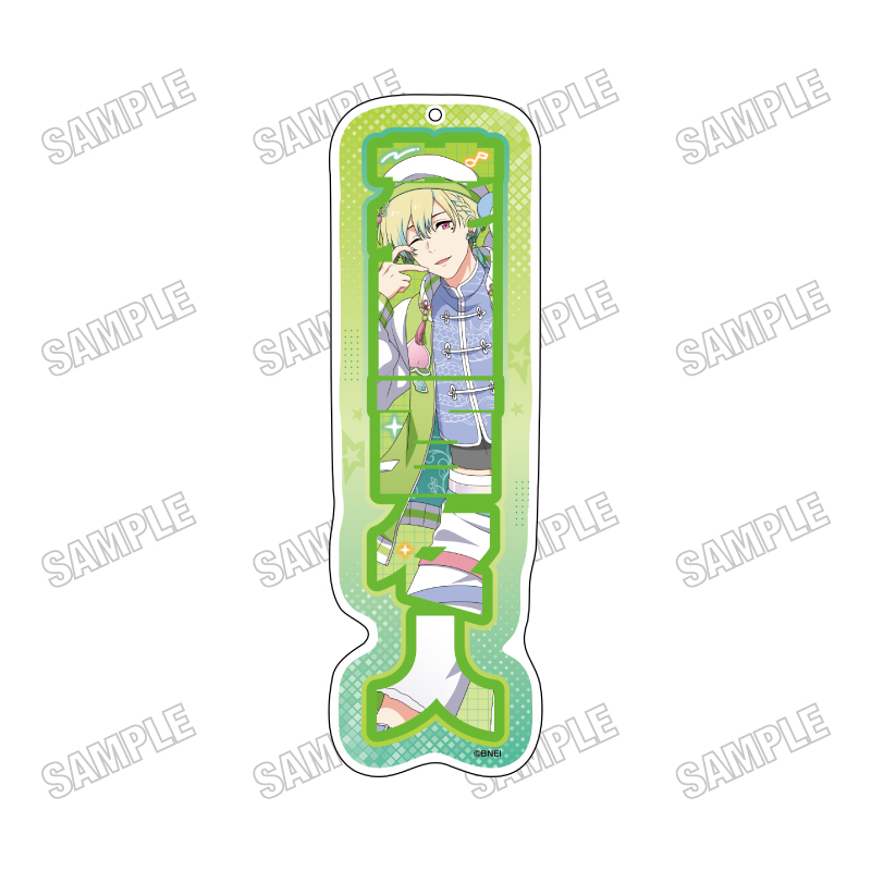 アイドルマスター SideM_描き下ろしBIGアクリルネームプレートキーホルダー【ネオチャイナver.】(5)花園百々人