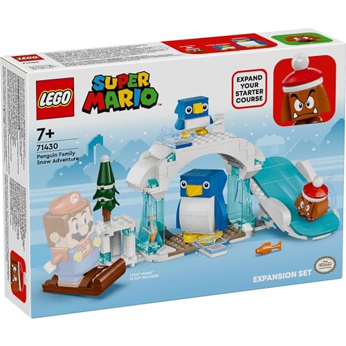 レゴ(LEGO) スーパーマリオ ペンギン親子 の スノーアドベンチャー おもちゃ 玩具 プレゼント 誕生日 ブロック クリスマス 男の子 女の子 子供 7歳 8歳 9歳 小学生 マリオ グッズ ゲーム 71430