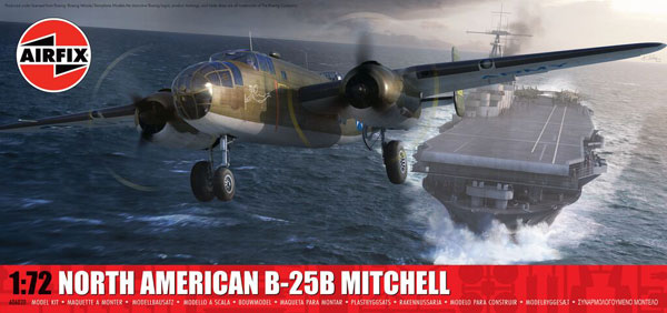 1/72 ノースアメリカン B-25B ミッチェル プラモデル