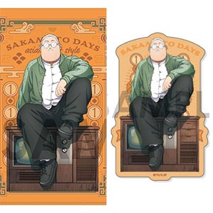 SAKAMOTO DAYS クリアファイル&ダイカットステッカーセット~ASIAN STREET STYLE~ 1.坂本太郎