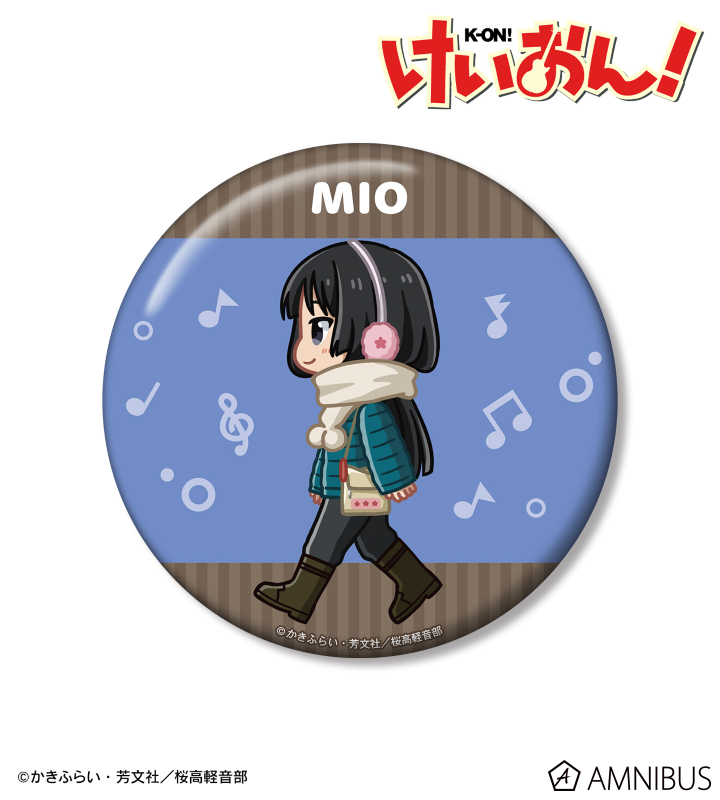 秋山 澪 ちびとこ 私服ver. 100mm缶バッジ