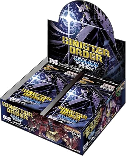 【未開封BOX】 デジモンカードゲーム エクストラブースター SINISTER ORDER EX-10 【12BOX購入で未開封カートン】