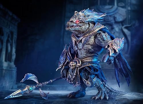 [AC]Magic Craftsman studio 乱神殿 エジプト・ソベク・荒漠巨鰐 1/12 可動 アクションフィギュア ヘット 素体 衣装 アクセサリー フルセット