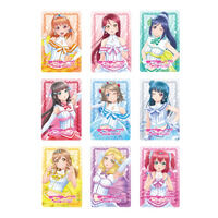 ラブライブ！サンシャイン!! トレーディングクリアカード「恋になりたいAQUARIUM」（全9種・ランダム9個入）