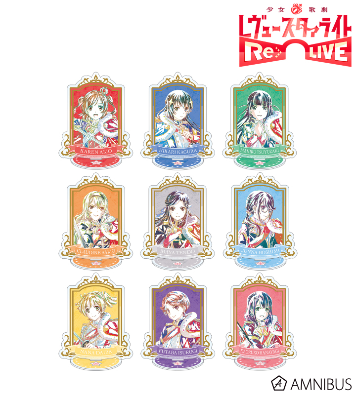 トレーディング Ani-Art アクリルスタンド Ver.A