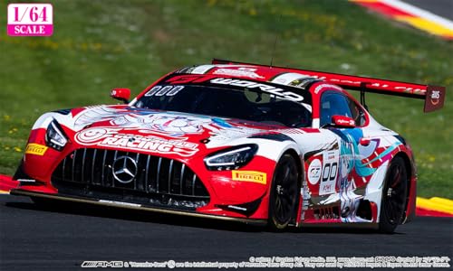 グッドスマイルレーシング[Good Smile Racing] 初音ミク GTプロジェクト 1/64 グッドスマイル 初音ミク AMG 2025 SPA24H Ver. 1/64スケール ダイキャスト製塗装済み完成品ミニカー